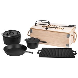 GRILLMEISTER Holandská rúra Dutch Oven, 7-dielna súprava vyobraziť