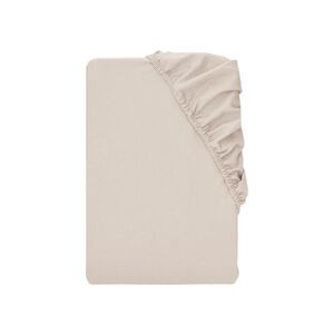 LIVARNO® Napínacia plachta z jemného flanelu, 180 – 200 x 200 cm (béžová) vyobraziť