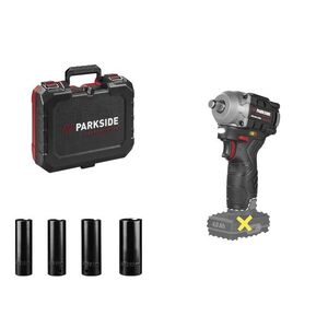 PARKSIDE PERFORMANCE® Aku rázový uťahovák 12 V PPDSSA 12 A1 - bez akumulátora vyobraziť
