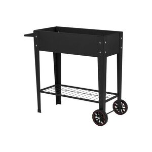 PARKSIDE® Vyvýšený kovový záhon na kolieskach, 45 l vyobraziť