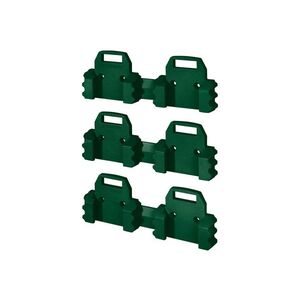 PARKSIDE® Nástenný držiak na aku skrutkovač/akumulátory (dvojitý držiak na akumulátor, 3 kusy) vyobraziť