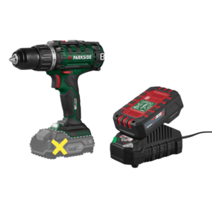 PARKSIDE® Aku vŕtací skrutkovač 20 V PABS 20 Li I9 + Akumulátor 20 V/2 Ah + Nabíjačka 20 V/2, 4 A vyobraziť