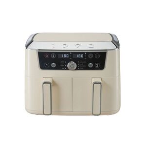 SILVERCREST® Dvojzónová teplovzdušná fritéza SHFDDR 2600 C2, béžová vyobraziť