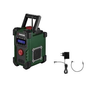 PARKSIDE® Aku stavebné rádio 20V/12V PBR 10 A1 - bez akumulátora vyobraziť