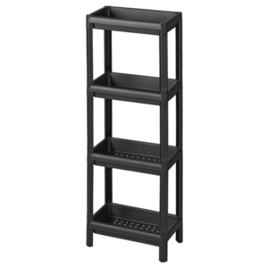 LIVARNO® Plastový regál, 38 x 23 x 100 cm vyobraziť