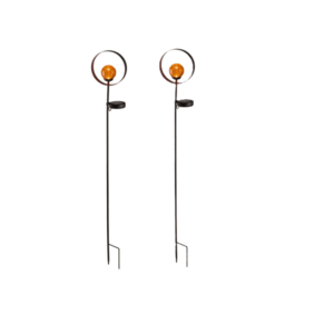 LIVARNO® Solárna záhradná LED dekorácia, 2 kusy vyobraziť