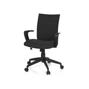 HJH OFFICE Kancelárska stolička SOFT (čierna) vyobraziť