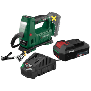 PARKSIDE® Aku kompresor 20 V PAKT 20-Li A1 + Akumulátor 20 V/2 Ah + Nabíjačka 20 V/2, 4 A vyobraziť