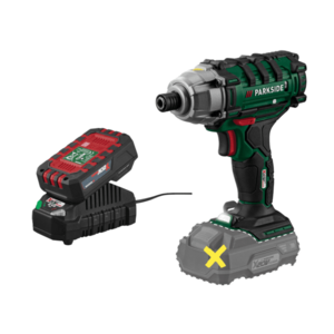 PARKSIDE® Aku rázový uťahovák PDSSA 20-Li B2 + Akumulátor 20 V/2 Ah + Nabíjačka 20 V/2, 4 A vyobraziť