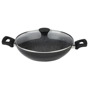SILVERCREST® Servírovacia panvica z hliníkovej zliatiny, 28 cm (čierna) vyobraziť