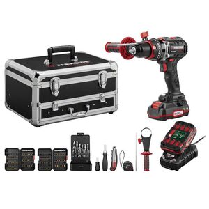 PARKSIDE PERFORMANCE® Aku príklepový vŕtací skrutkovač s príslušenstvom PSBSAP 20-Li C3 vyobraziť