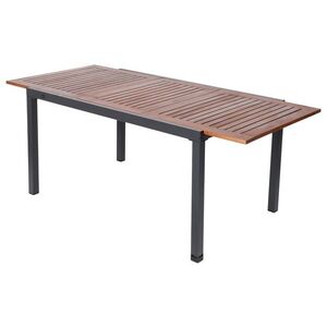LIVARNO® Hliníkový záhradný stôl »Valencia«, 143-194, 5 x 90 x 74 cm. vyobraziť