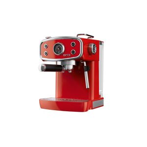 SILVERCREST® Kávovar Chrom Retro 1973 SEMR 1400 B1, červená vyobraziť