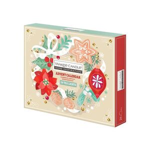 YANKEE CANDLE Adventný kalendár s vonnými čajovými sviečkami vyobraziť