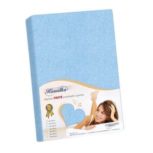 Bellatex Froté prestieradlo Kamilka svetlomodrá, 160 x 200 cm vyobraziť