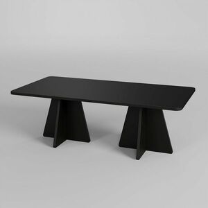 Konferenčný stolík Double Mushroom Black vyobraziť