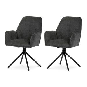 Súprava jedálenských stoličiek s vratným mechanizmom HC-522 GREY2, 2 ks vyobraziť
