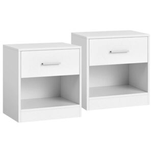 Set nočných stolíkov E1081 WT, biela, 2 ks vyobraziť