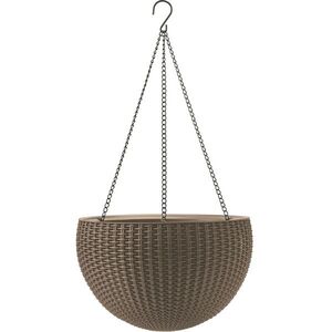 Keter Závesný kvetináč Sphere mocca, pr. 35 cm vyobraziť