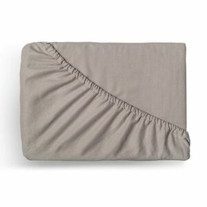 Kvalitex Flanelové napínacie prestieradlo béžová, 90 x 200 cm vyobraziť