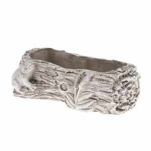 Betónový kvetináč Kmeň žaba, 27 x 8, 5 x 15, 5 cm vyobraziť