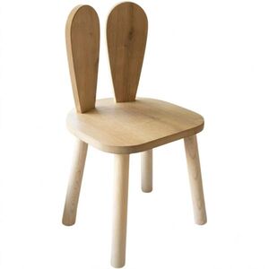 Detská stolička Bunny Chair - Brown vyobraziť