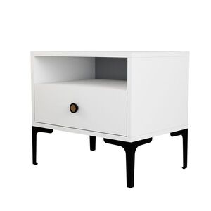 Nočný stolík Lizbon White vyobraziť