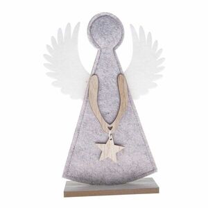 Vianočná dekorácia Anjel 27 cm, plsť vyobraziť