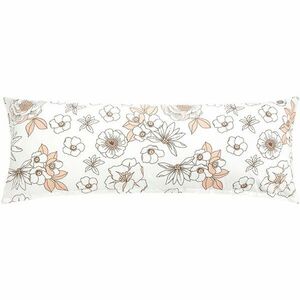 Bellatex Obliečka na relaxačný vankúš Kvet lososová, 55 x 180 cm vyobraziť