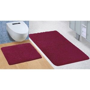 Bellatex Sada kúpeľňových predložiek Micro bordó, 60 x 100 cm, 60 x 50 cm vyobraziť