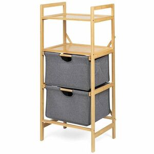 Kúpeľňová polica WABISABI TOWER BOX, bambusová vyobraziť