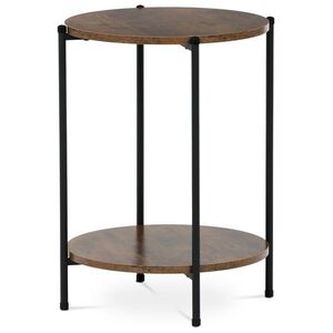 Odkladací stolík 44 x 44 cm, staré drevo vyobraziť