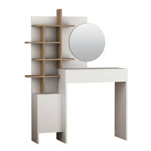 Kozmetický stolík Mup White and Oak vyobraziť
