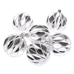 Súprava vianočných ozdôb Silver shine, 6 ks, pr. 8 cm, plast vyobraziť