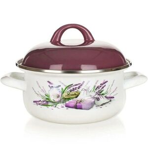 Banquet LAVENDER smaltovaný kastrol 20 cm, pr. 20 cm vyobraziť