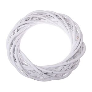 Prútený veniec Elemetary biela, priemer 30 cm vyobraziť