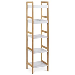 Autronic Bambusový regál 5 políc, 128 cm, DR-013-5, 5 poschodí vyobraziť