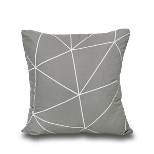 Kvalitex Obliečka na vankúš Nordic Grid sivá, 50 x 70 cm vyobraziť