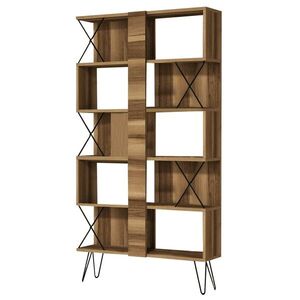 Knižnica Extra Walnut vyobraziť