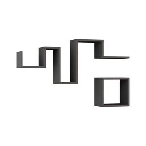 Polica Follow Anthracite, 2 ks vyobraziť