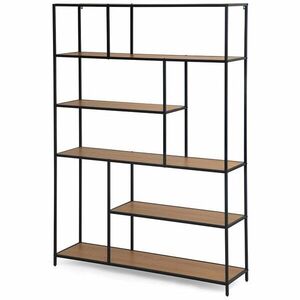 Kovový regál LOFTY GRID Grand Oak 185 x 135 cm vyobraziť