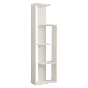 Knižnica Wand White vyobraziť