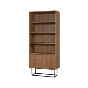 Knižnica Rea Black and Walnut vyobraziť