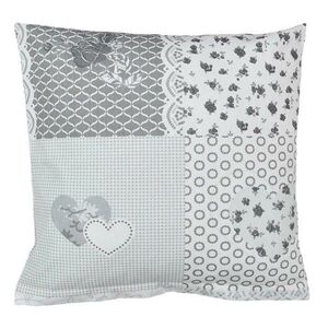 Bellatex Obliečka na vankúšik Srdce patchwork, 40 x 60 cm vyobraziť