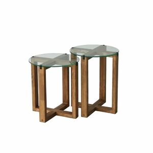 Súprava odkladacích stolíkov Amalfi Walnut, 2 ks vyobraziť