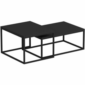 Odkladací stolík Leka Black, 2 ks vyobraziť