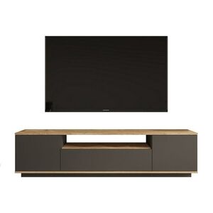 Televízny stolík Fran Atlantic Pine and Anthracite vyobraziť