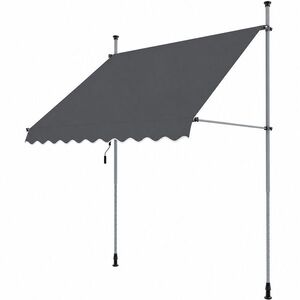 Balkónová markíza Apollo 250 cm, sivá, 250 cm vyobraziť