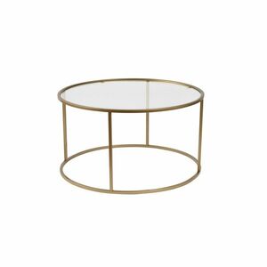 Konferenčný stolík Aurum Gold, 80 cm vyobraziť