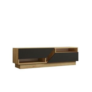 Televízny stolík Yapark Sapphire Oak and Anthracite vyobraziť